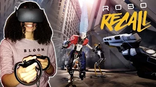 ALL VR SHOOTERS SHOULD FEEL LIKE THIS! | Robo Recall (Oculus Touch Gameplay)