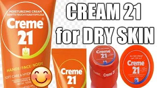 Cream 21 moisturizing cream for all types of skin/ Best winter body lotion/ Review