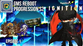 MapleStory [GMS Reboot] Progression S2 Episode 1 - Hyper Burning Kain