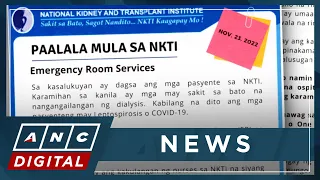Amid influx of patients, NKTI says not closing emergency room | ANC