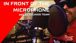 Mflex Sounds - In front of the microphone (Please turn on subtitles) HURRICANE!