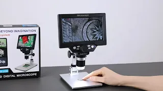 Amazoncom  Koolertron 7 LCD Digital Microscope with 32G TF Card12MP 1 1200X Magnification Handheld U