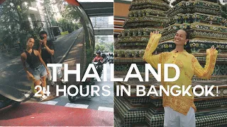 24 HOURS IN BANGKOK | THE RECLINING BUDDAH | BENJAKITTI PARK | KING POWER SKYWALK | BANGKOK VLOG