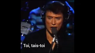 Johnny Hallyday  Toi, tais-toi  1984 (version studio) (montage vidéo)