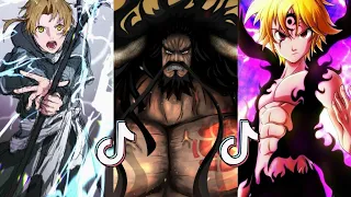 BADASS ANIME MOMENTS TIKTOK Compilation Part 89 (Anime and Song Names) @animeinc9766