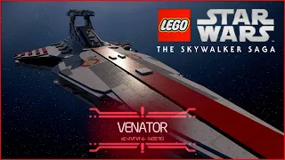 LEGO Star Wars The Skywalker Saga - Venator Unlocked (100% Completion)