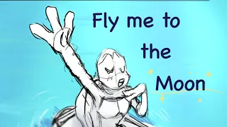 Rottmnt Leo x Oc Beatrice //FLY ME TO THE MOON// Animatic