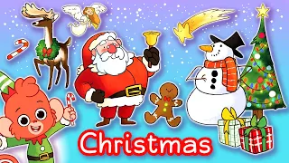 Club Baboo | Learn the ABC with Santa Claus | Scary Dinosaurs and Funny Christmas Cartoons for kids