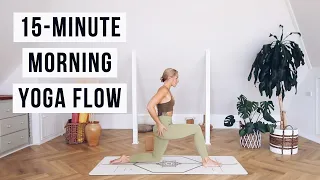 15 MINUTE MORNING YOGA | Sunrise Yoga Stretch | CAT MEFFAN