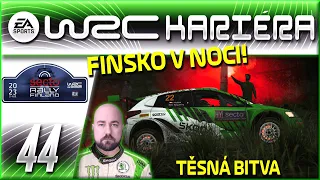 Noční Jízda v Rychlém a Uskákaném Finsku! #44 | EA WRC 23 Kariéra CZ Let's Play