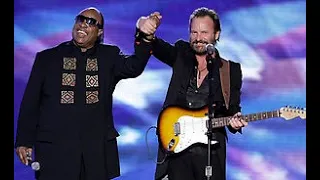 Sting & Stevie Wonder - Higher Ground/Roxanne (25th Annual Rock & Roll Hall of Fame Ceremony - 2009)