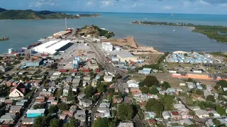 Drone Footage of St. John's Antigua 🇦🇬