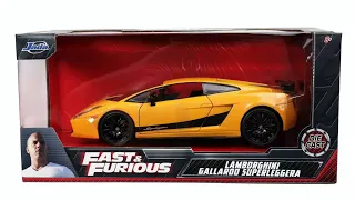 LAMBORGHINI GALLARDO SUPERLEGGERA JADA TOYS 1/24 SCALE