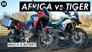 2022 Honda Africa Twin CRF1100L vs. Triumph Tiger 900 Rally Pro: Which Should You Buy?!