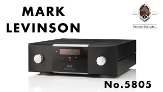 NEW Marvelous Mark Levinson Integrated Amplifier No. 5805 - Brooks Berdan Ltd.