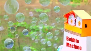 Mkae A Bubbel Machine | at home. DIY