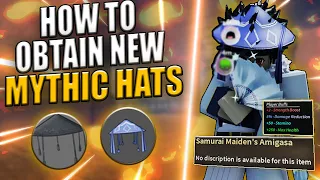 HOW TO OBTAIN NEW MYTHIC HATS (Project Slayers)