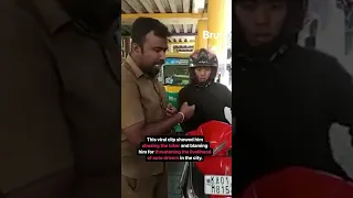 Bengaluru police are on the lookout for this auto driver who was seen harassing a Rapido bike rider