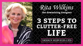 3 steps to intentionally design a clutter free life