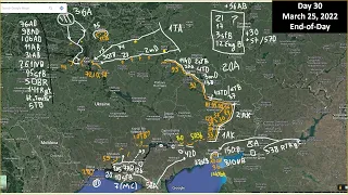 Ukraine: military situation update with maps, March 25, 2022