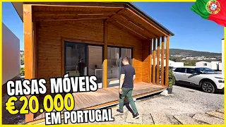 CASAS MÓVEIS : ALTERNATIVA DE MORADIA MAIS BARATA EM PORTUGAL