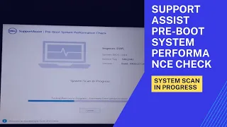 Dell Vostro 14 3000 3401 turning on Support Assist pre-Boot system performance check problem#info