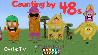 Counting by 48s Song Numberblocks Minecraft | Skip Counting by 48s Song | Math Songs For Kids