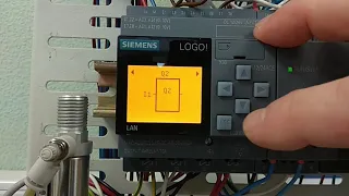 Siemens LOGO! - entering the program "manually" from the front panel of the module
