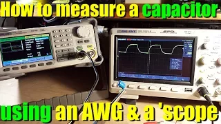 How to measure the value of a capacitor with an oscilloscope
