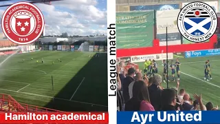 Three wins in a row. | Hamilton Academical Vs Ayr United