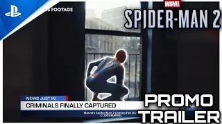 NEW Marvel’s Spider-Man 2 PS5 TV Spot Promo HD