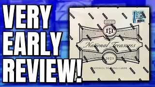 FOTL ARRIVES EARLY!!! | 2023 National Treasures Baseball FOTL Box Review