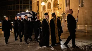 Royals gather for funeral of Greece's last king Constantine