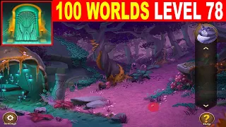 100 Worlds LEVEL 78 Walkthrough - Escape Room Game 100 Worlds Guide