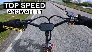 ANGWATT T1 | GPS SPEED TEST AND ACCELERATION