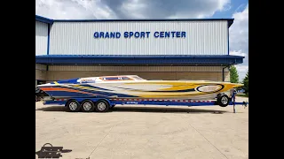 2005 Fountain 42 POKER RUN Edition, listed for sale May 2021 @ GrandSportCenter.com