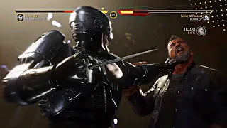 Mortal Kombat 11 RoboCop vs Terminator And Joker vs Sub Zero Full Fight Gameplay | 1080p 60FPS |