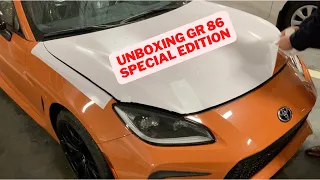 FIRST LOOK! 10 year Anniversary GR 86 Special Edition unboxing!