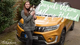 Larissa fährt den Suzuki Vitara 1.4 Boosterjet Allgrip Hybrid (129 PS) [4K] - Autophorie