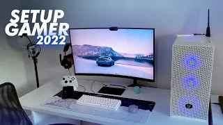 MEU SETUP GAMER BRANCO 2022