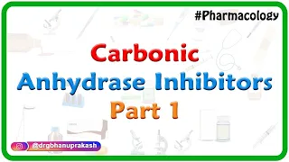 Carbonic anhydrase inhibitors - Part 1 , Medvizz pharmacology