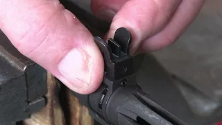 How to Precisely Adjust the Windage Marks of an M1A or M1 Garand with the Front Sight