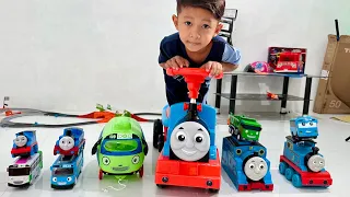 Thomas and friends, saya senang bermain bus tayo dan thomas skuter friends