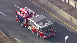 Funeral procession for NYC firefighter and father of four