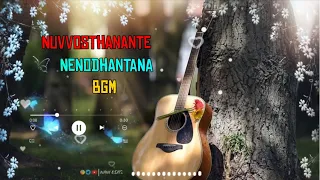 Nuvvostanante Nenodhantana BGM 🎶🎧 || Bgm ringtones status ✨|| Love Bgm ringtones 🎧 || #lovestatus ❤️