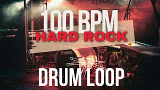 HARD ROCK Drum Loop [100 bpm] Beat Groove