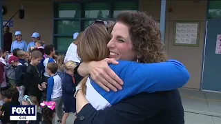 Teacher's Emotional Surprise for Teacher Appreciation Week