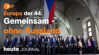 heute journal vom 06.10.2022 Europagipfel, Ukraine, Literaturnobelpreis (українською)