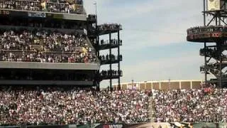 Flyover from the Philadelphia Eagles Home Opener at the Linc, 9/20/09 pls subscribe