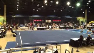 Tyra Kinloch-Bailey @2014 JO Nationals Level 9 Floor routine 9 325